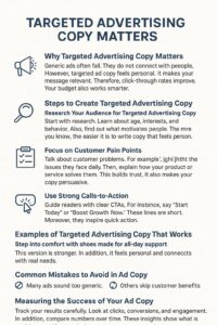 targeted advertising copy